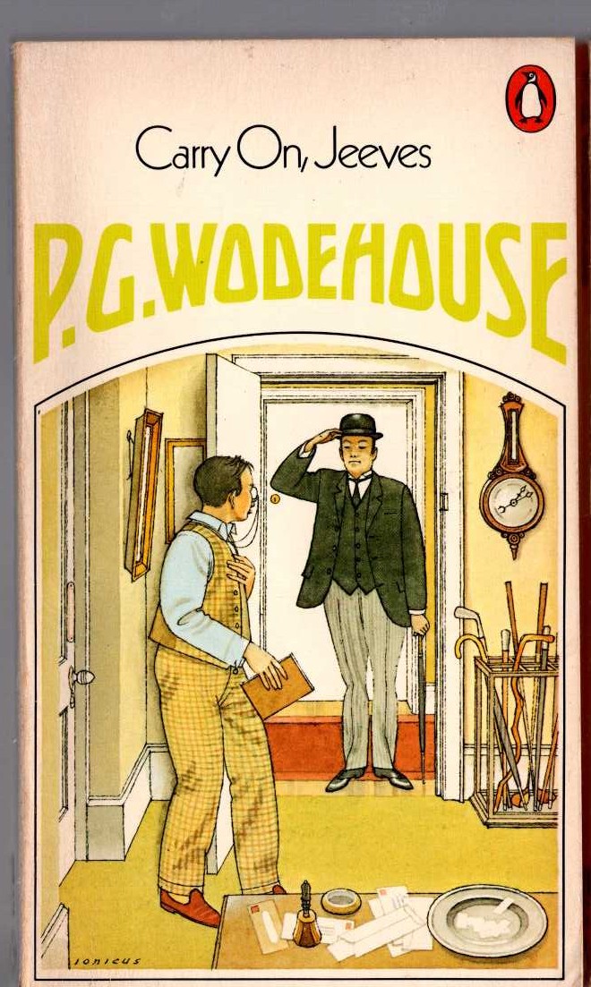 P.G. Wodehouse  CARRY ON, JEEVES front book cover image