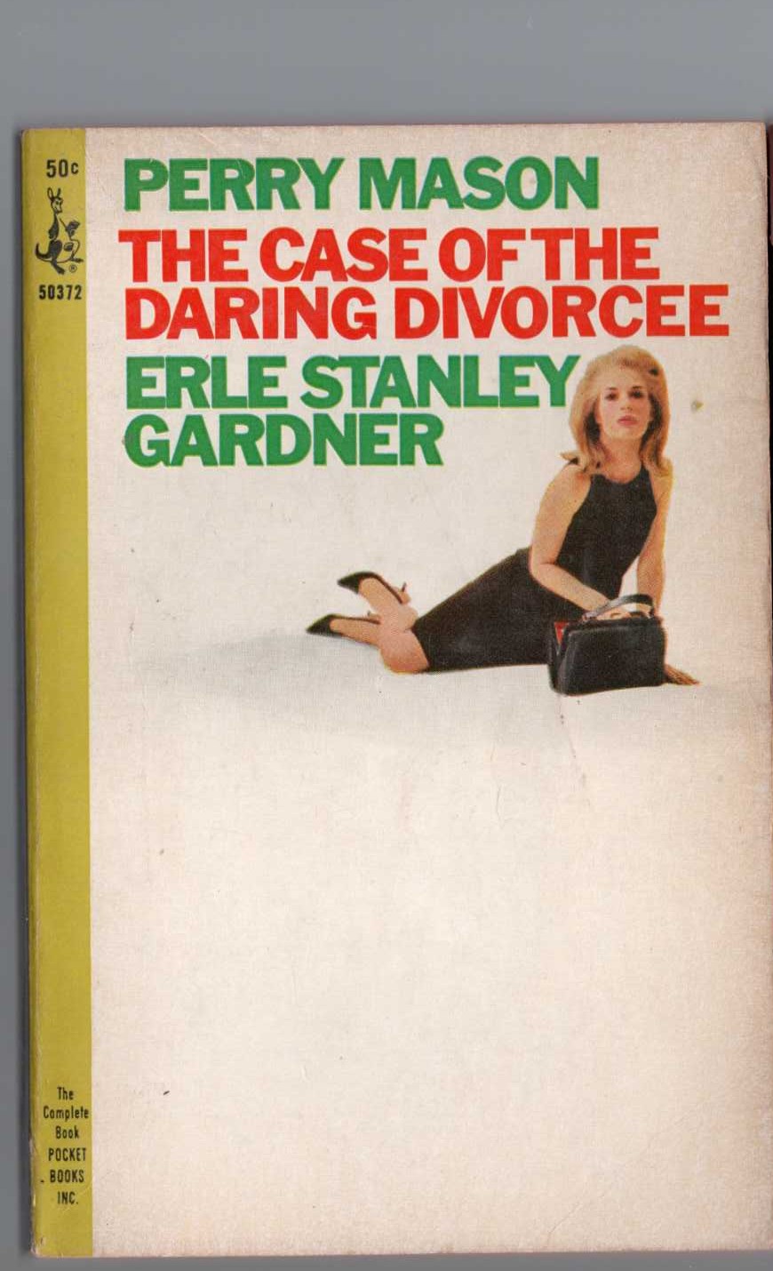 Erle Stanley Gardner  THE CASE OF THE DARING DIVORCEE front book cover image