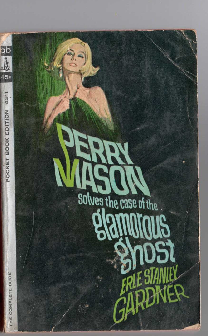 Erle Stanley Gardner  THE CASE OF THE GLAMOROUS GHOST front book cover image