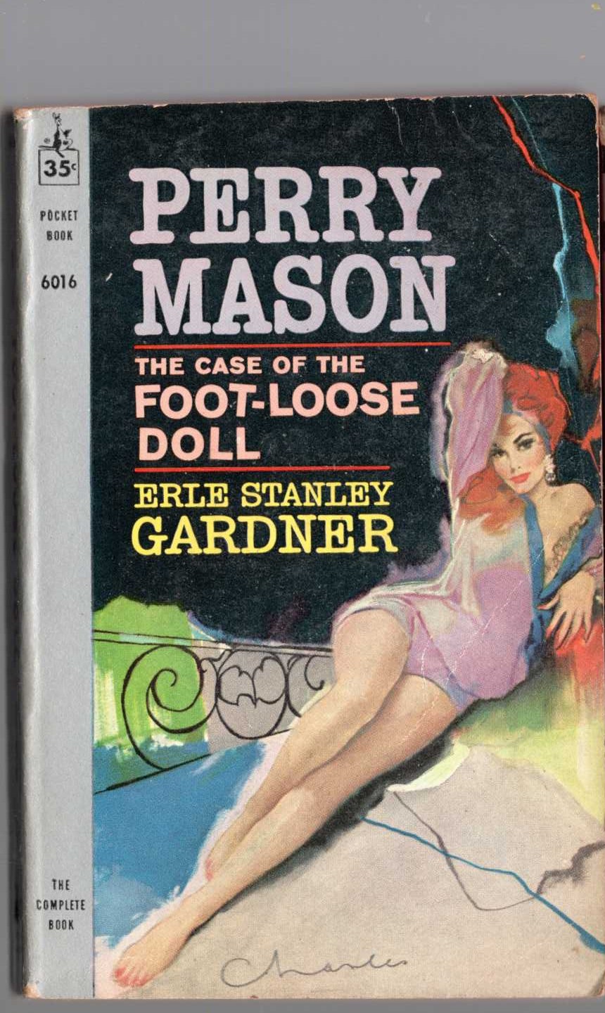 Erle Stanley Gardner  THE CASE OF THE FOOT-LOOSE DOLL front book cover image