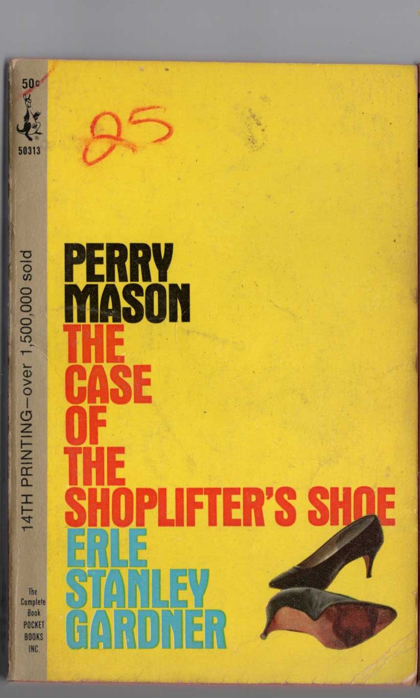 Erle Stanley Gardner  THE CASE OF THE SHOPLIFTER'S SHOE front book cover image