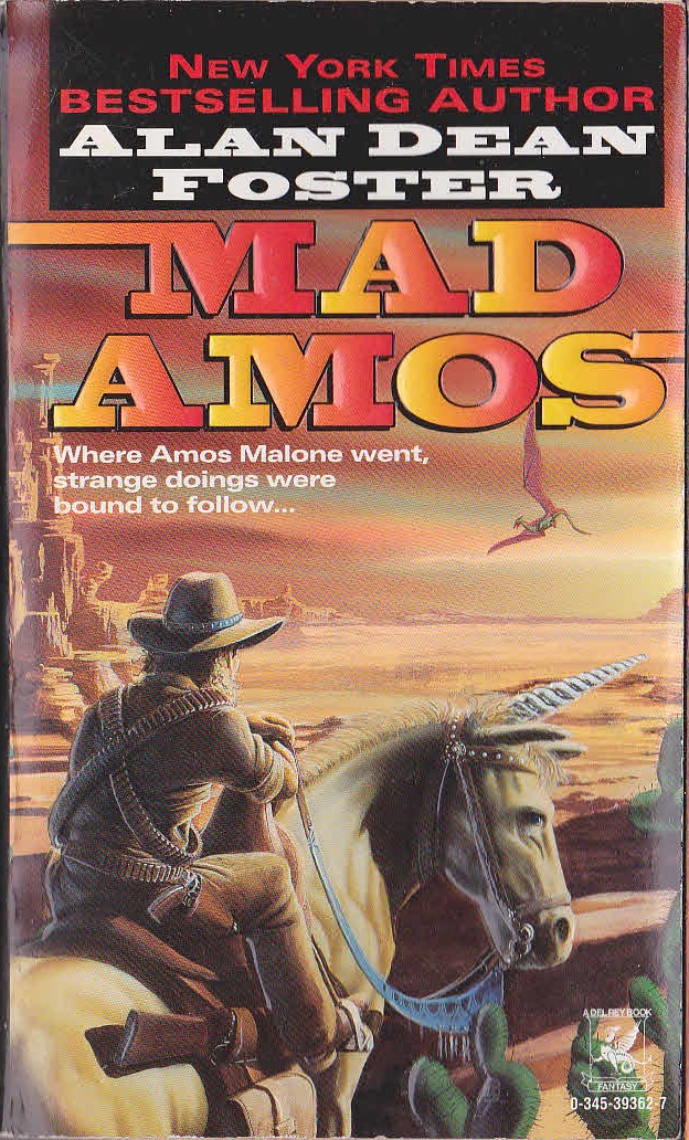 Alan Dean Foster  MAD AMOS front book cover image