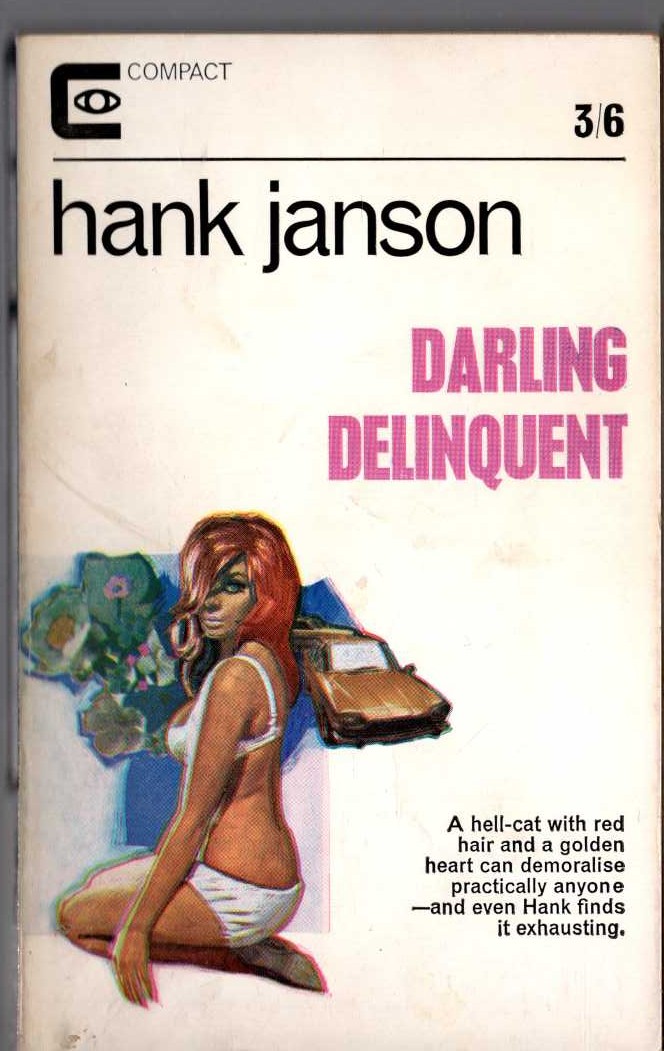Hank Janson  DARLING DELINQUENT front book cover image