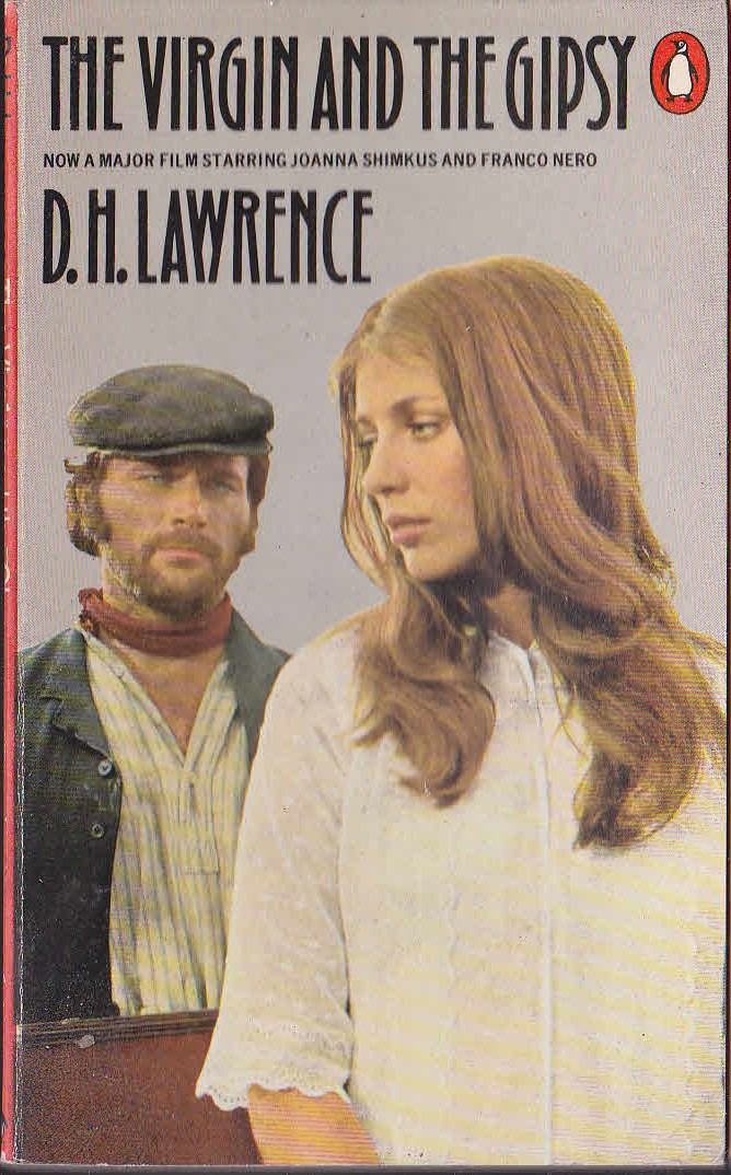 D.H. Lawrence  THE VIRGIN AND THE GIPSY (Franco Nero) front book cover image