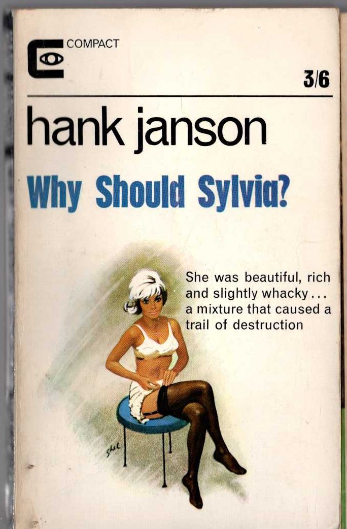 Hank Janson  WHY SHOULD SYLVIA? front book cover image