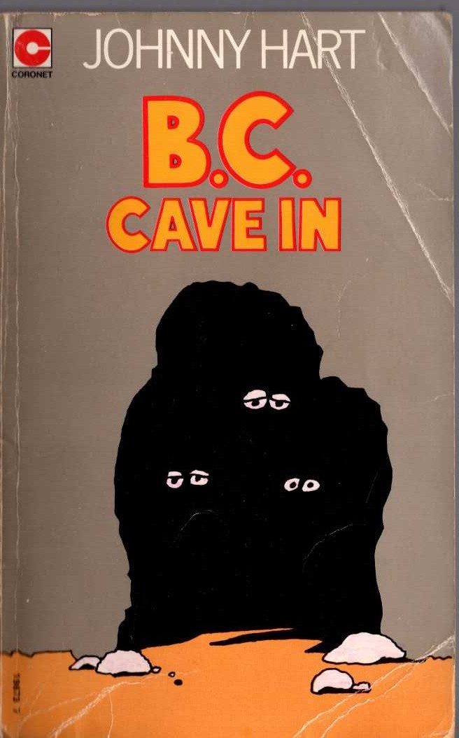 Johnny Hart  B.C. CAVE IN front book cover image