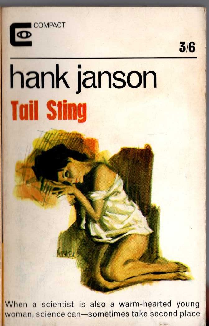 Hank Janson  TAIL STING front book cover image
