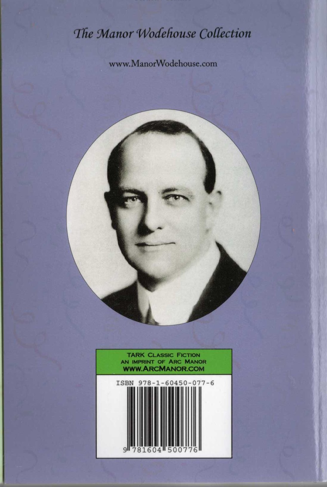 P.G. Wodehouse  THE PRINCE & BETTY magnified rear book cover image