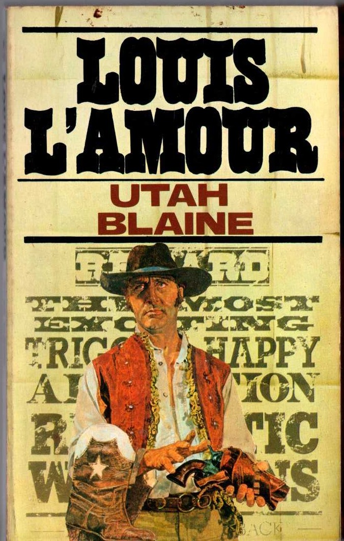 Louis L'Amour  UTAH BLAINE front book cover image