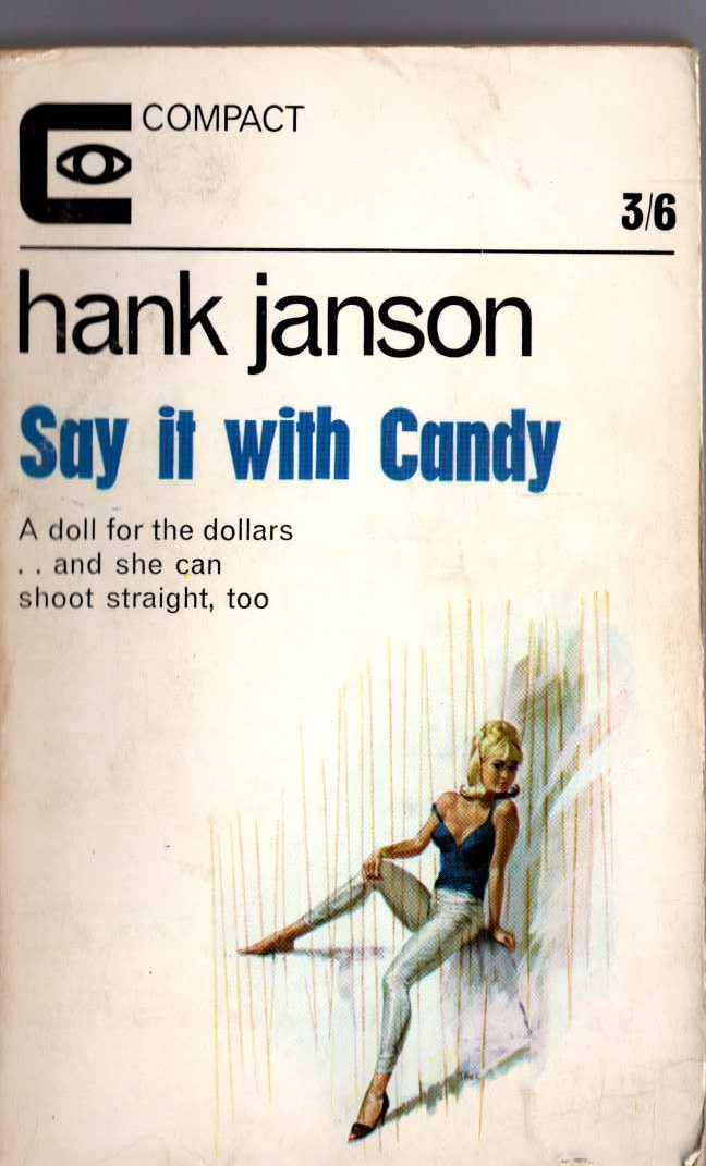 Hank Janson  SAY IT WITH CANDY front book cover image