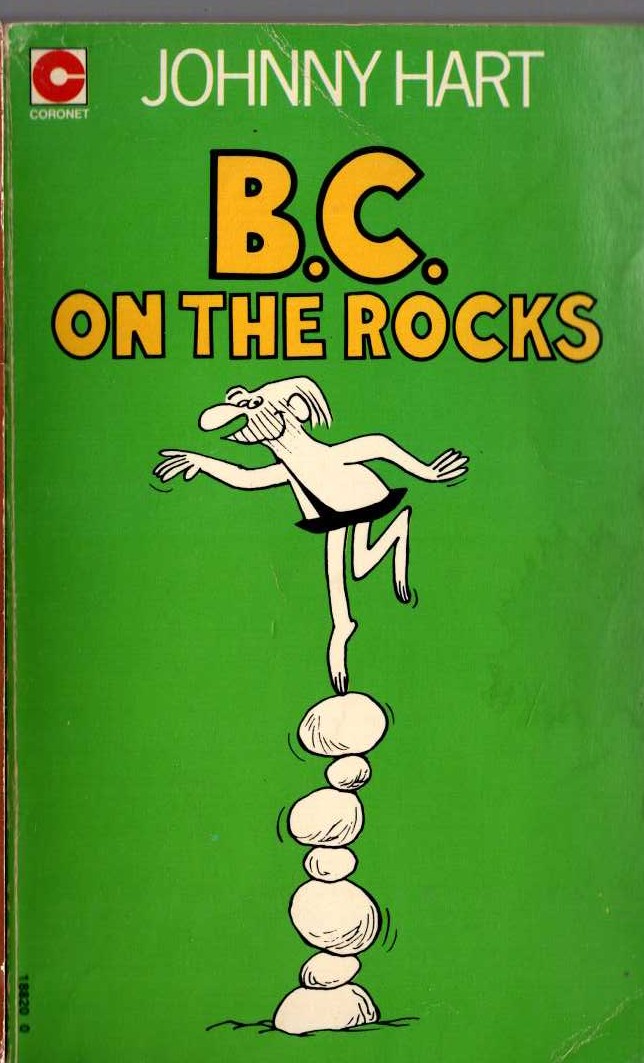 Johnny Hart  B.C. ON THE ROCKS front book cover image