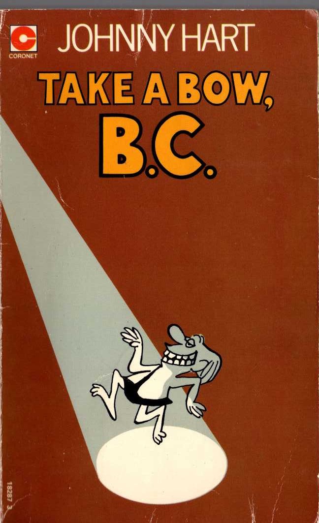 Johnny Hart  TAKE A BOW, B.C. front book cover image