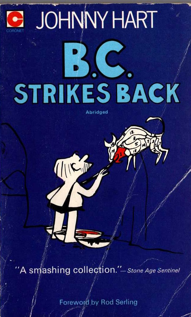 Johnny Hart  B.C. STRIKES BACK front book cover image