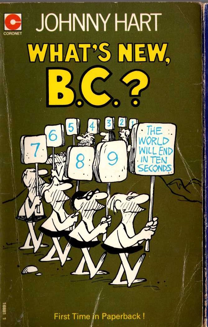 Johnny Hart  WHAT'S NEW, B.C.? front book cover image