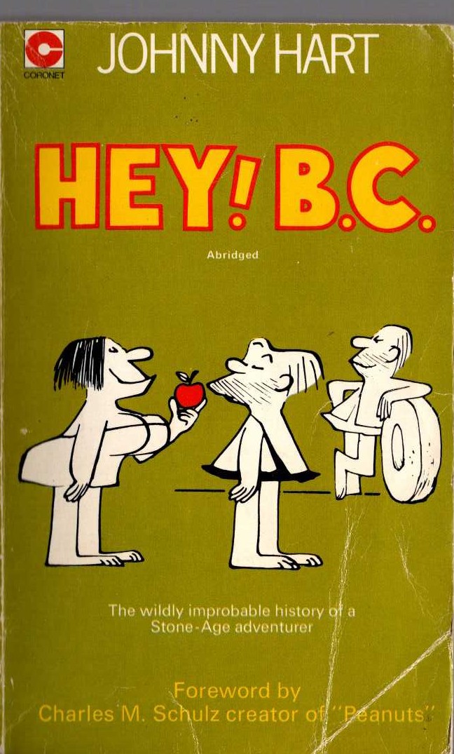 Johnny Hart  HEY! B.C. front book cover image