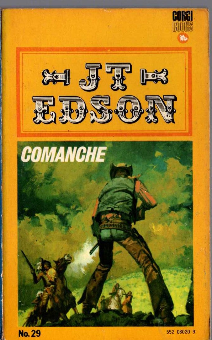 J.T. Edson  COMANCHE front book cover image