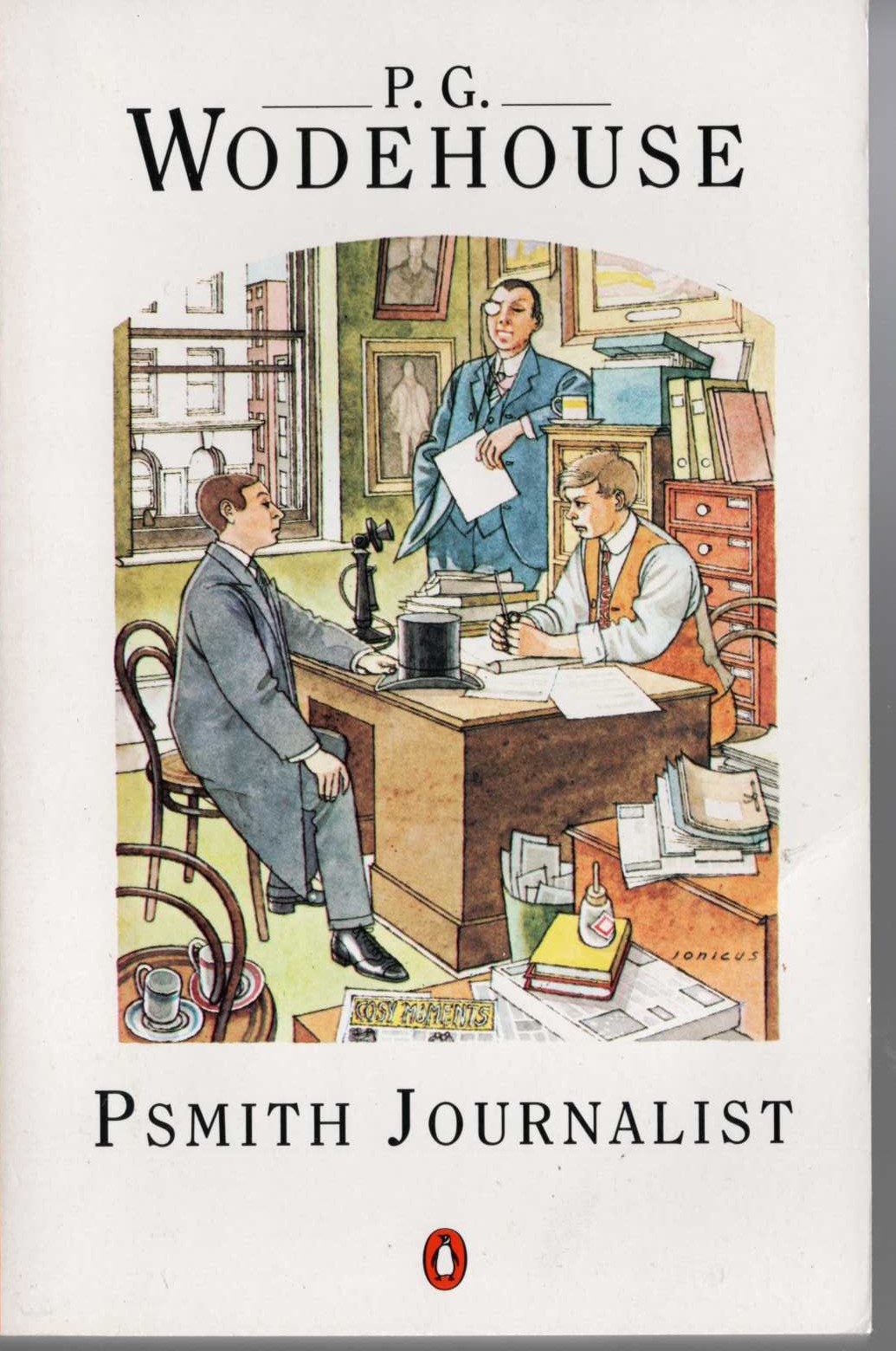 P.G. Wodehouse  PSMITH JOURNALIST front book cover image