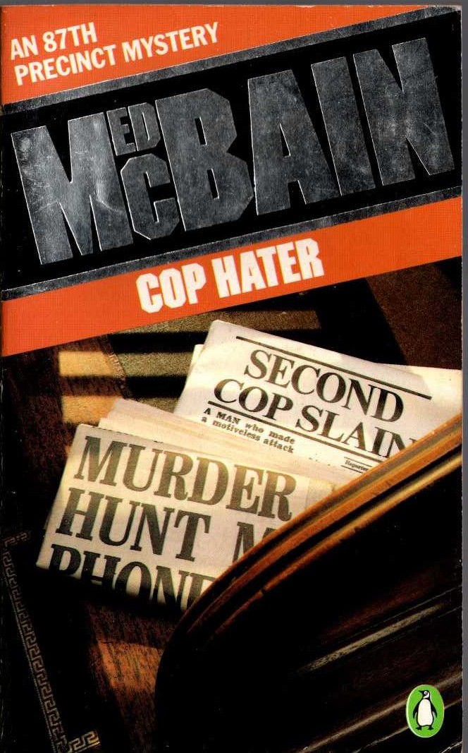 Ed McBain  COP HATER front book cover image