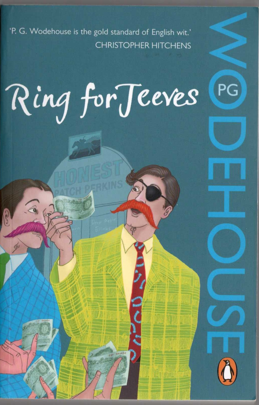 P.G. Wodehouse  RING FOR JEEVES front book cover image