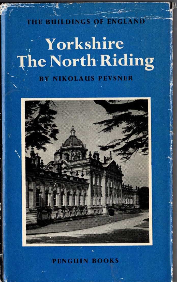 YORKSHIRE: THE NORTH RIDING front book cover image