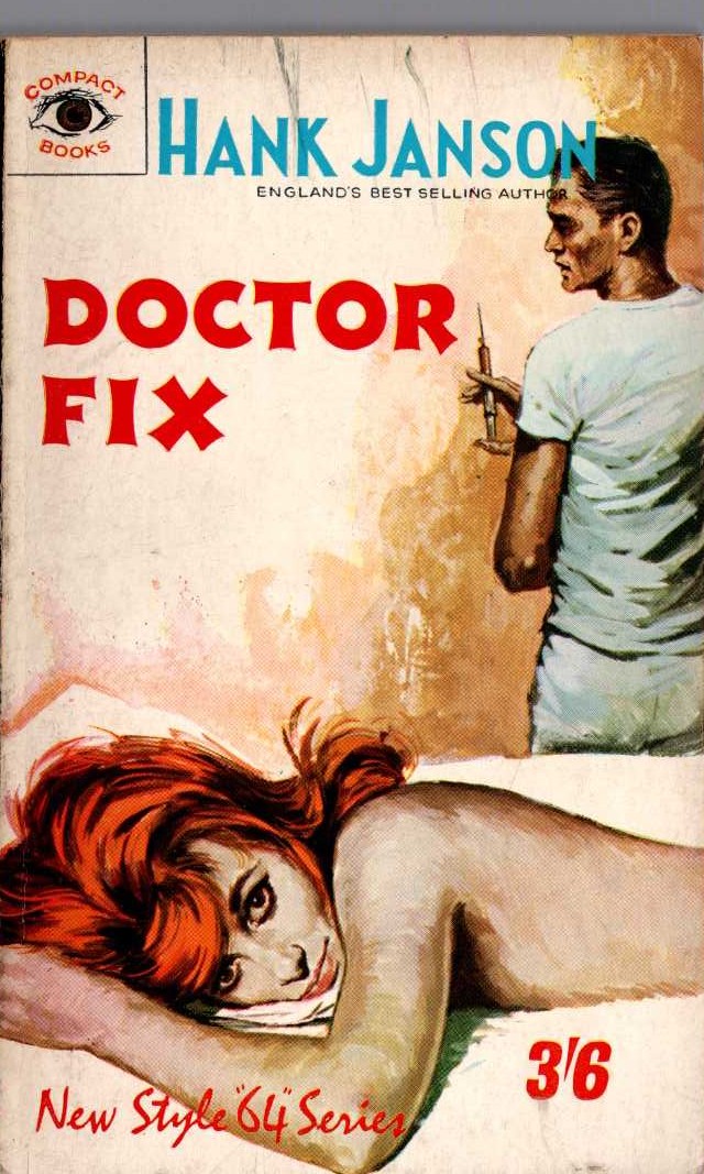 Hank Janson  DOCTOR FIX front book cover image