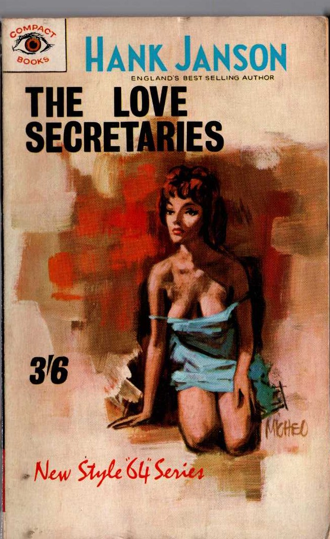 Hank Janson  THE LOVE SECRETARIES front book cover image