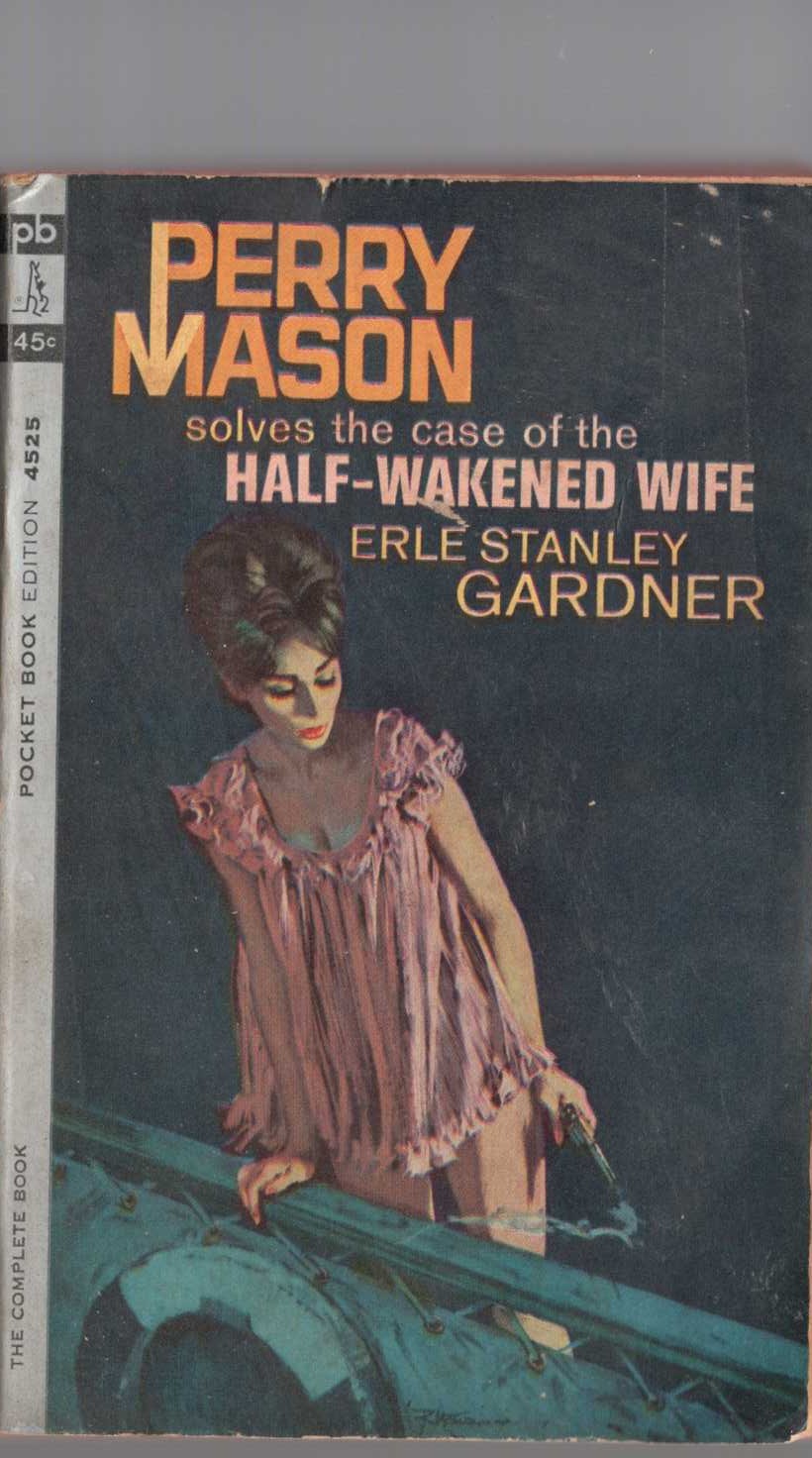 Erle Stanley Gardner  THE CASE OF THE HALF-WAKENED WIFE front book cover image
