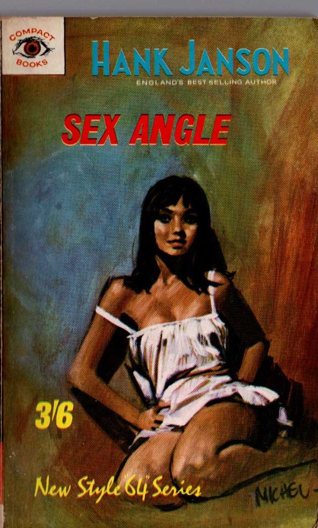 Hank Janson  SEX ANGLE front book cover image