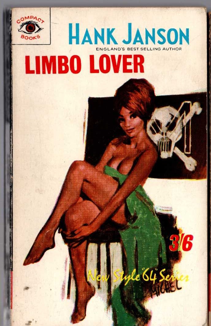 Hank Janson  LIMBO LOVER front book cover image