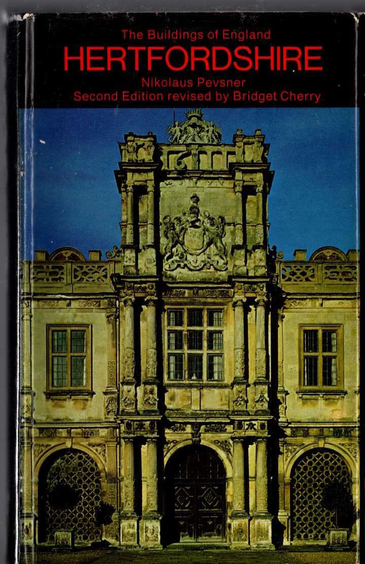 HERTFORDSHIRE (Buildings of England) front book cover image