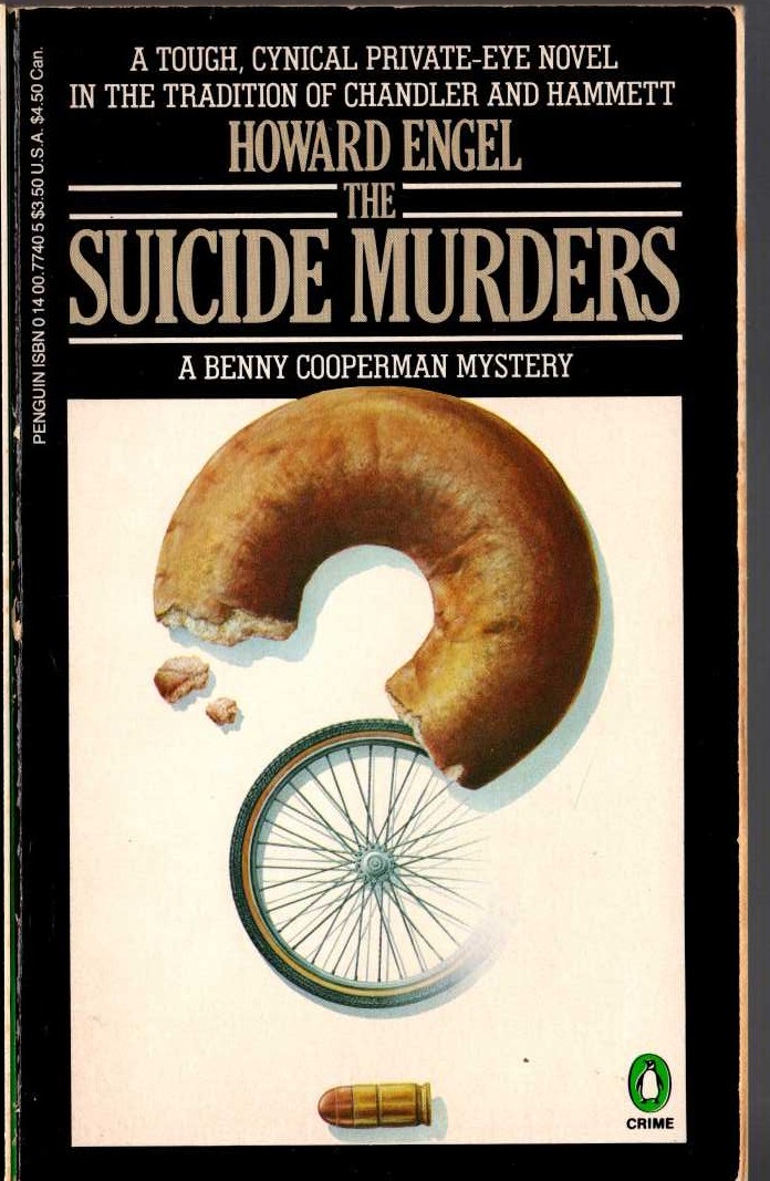 Howard Engel  THE SUICIDE MURDERS front book cover image
