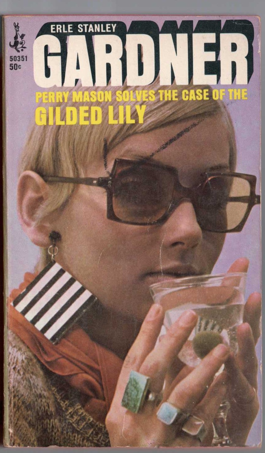 Erle Stanley Gardner  THE CASE OF THE GILDED LILY front book cover image