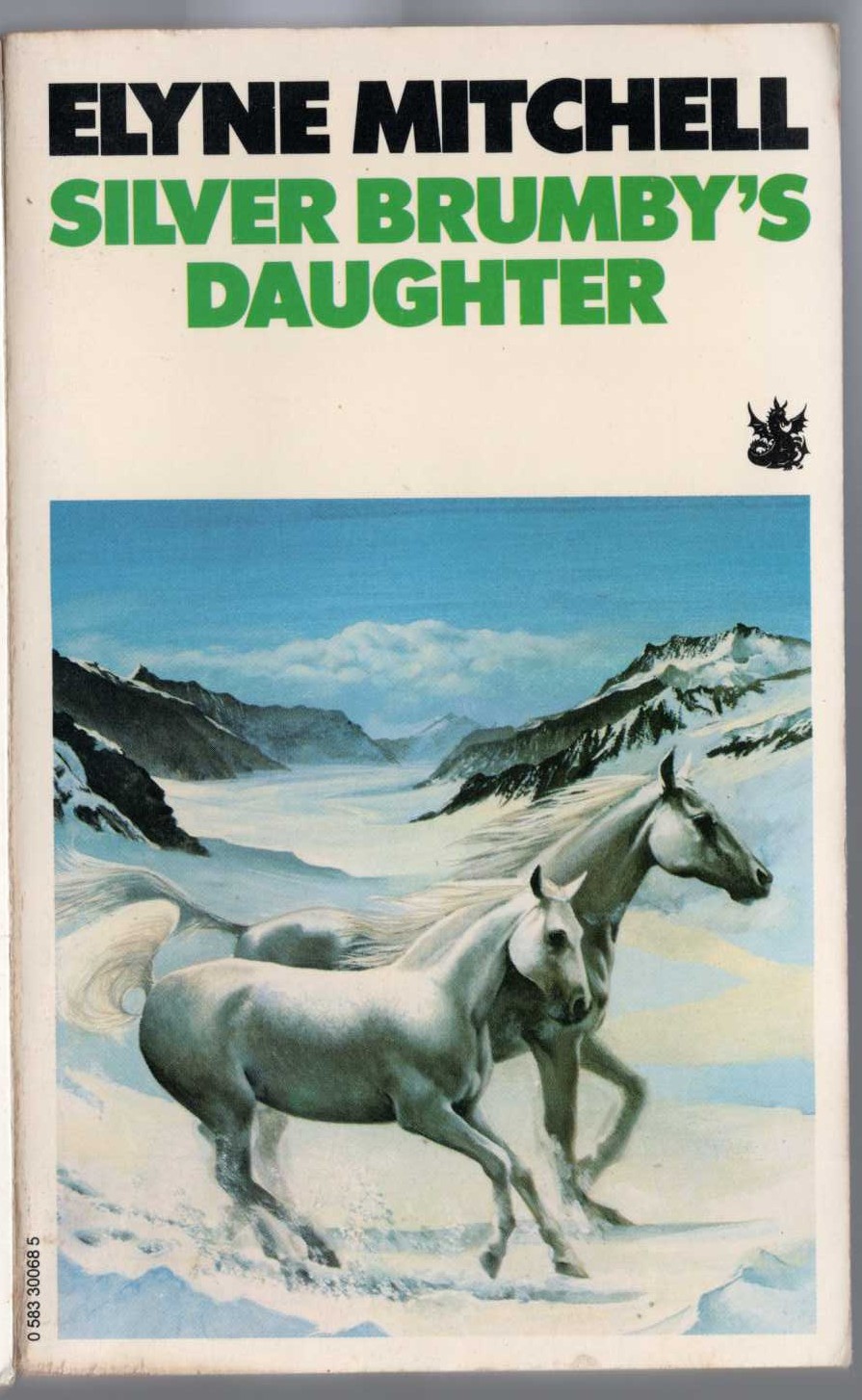 Elyne Mitchell  SILVER BRUMBY'S DAUGHTER front book cover image