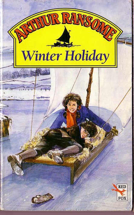 Arthur Ransome  WINTER HOLIDAY front book cover image