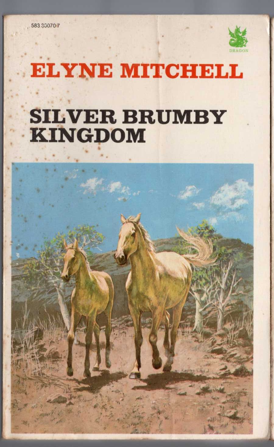 Elyne Mitchell  SILVER BRUMBY KINGDOM front book cover image