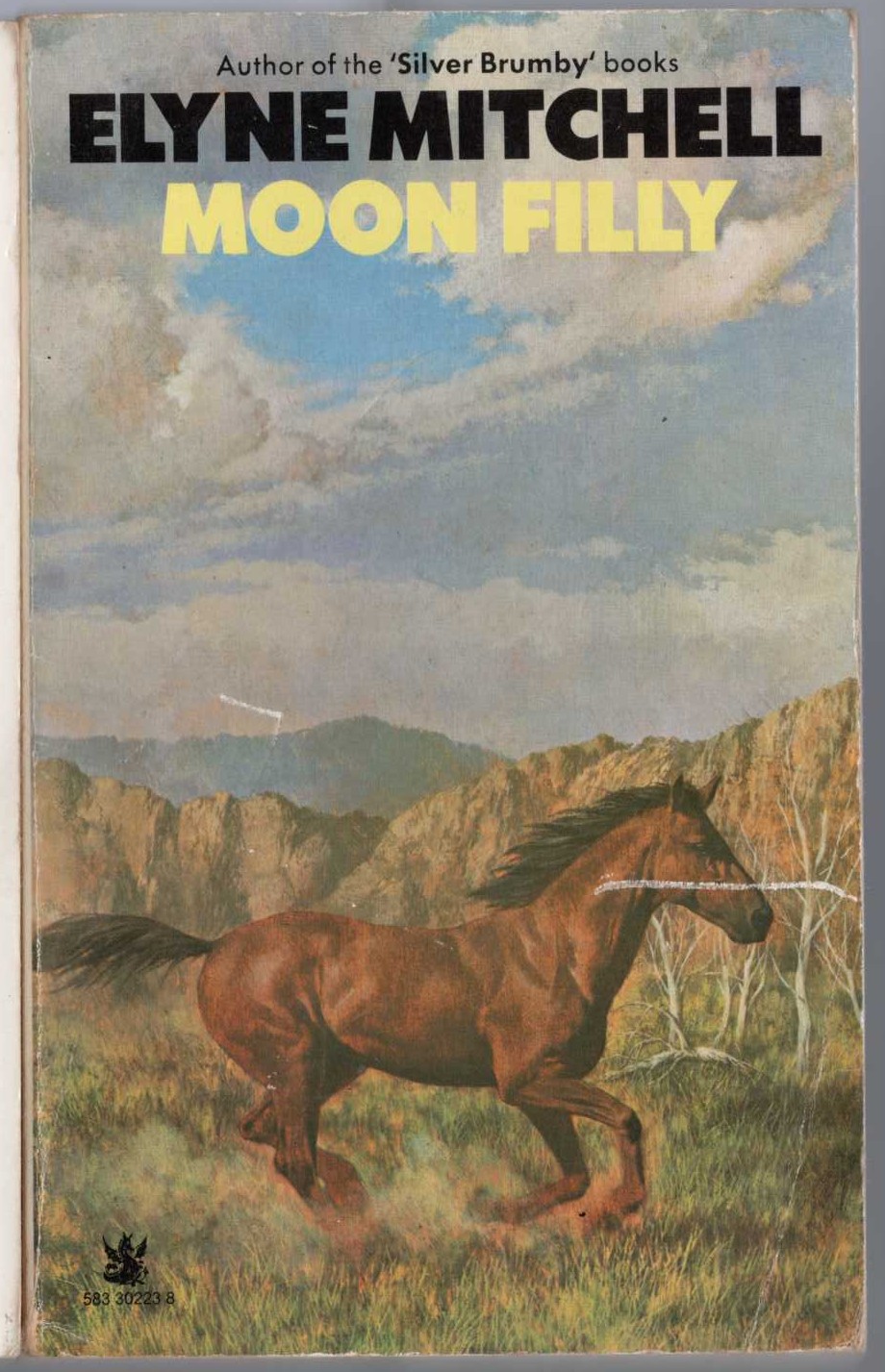 Elyne Mitchell  MOON FILLY front book cover image