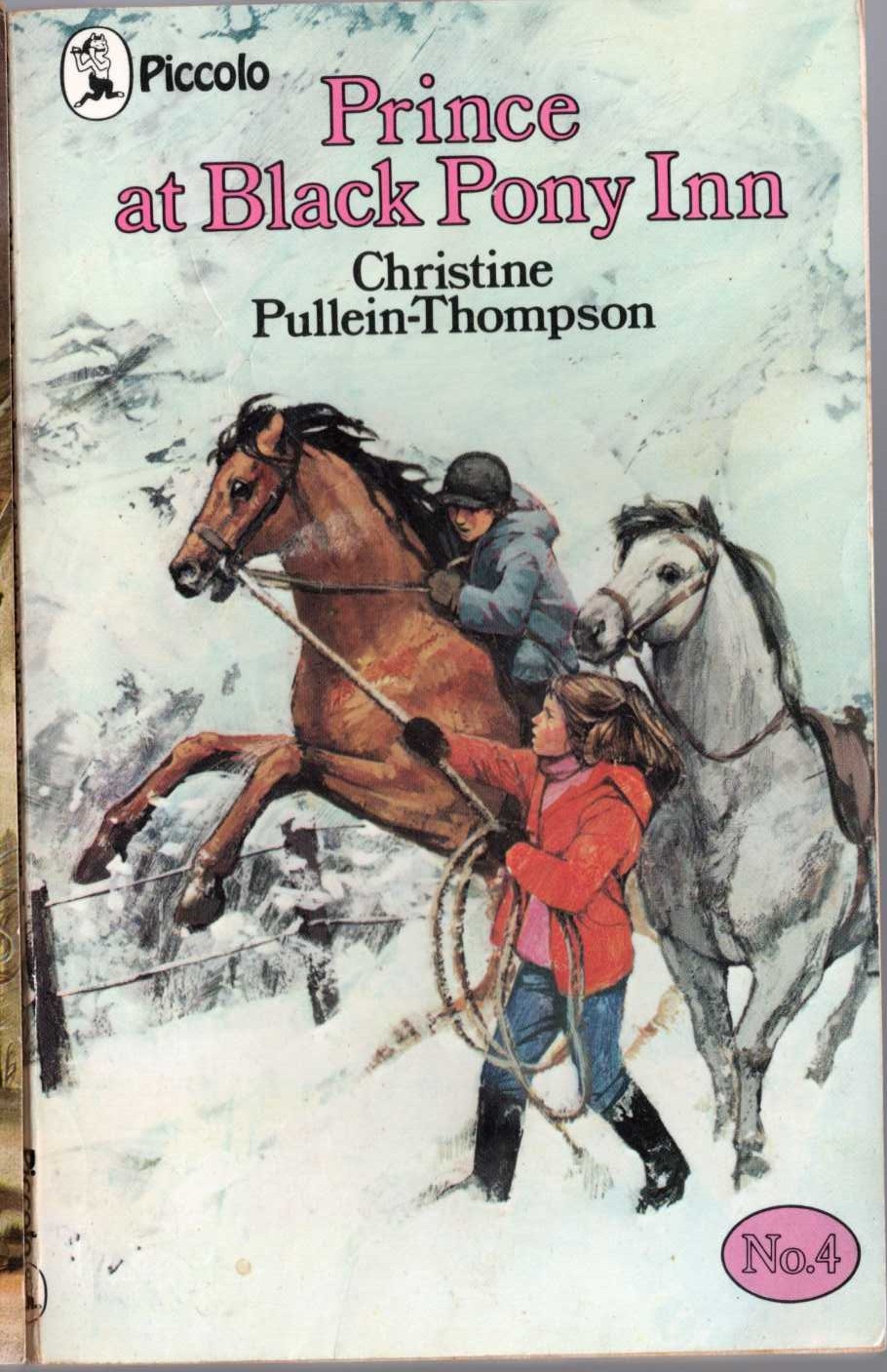 Christine Pullein-Thompson  PRINCE AT BLACK PONY INN front book cover image