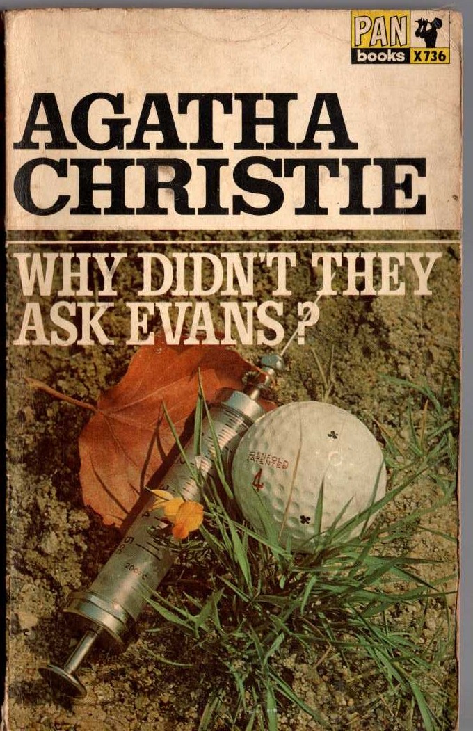 Agatha Christie  WHY DIDN'T THEY AS EVANS? front book cover image