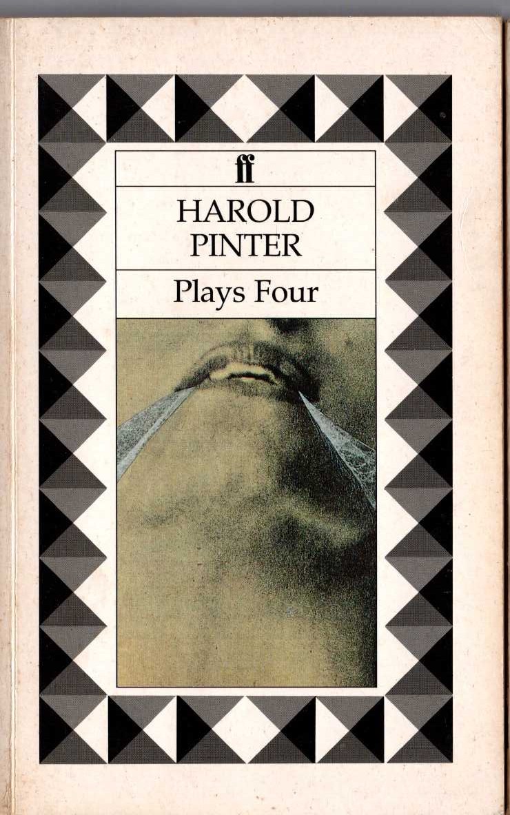 Harold Pinter  PLAYS FOUR front book cover image