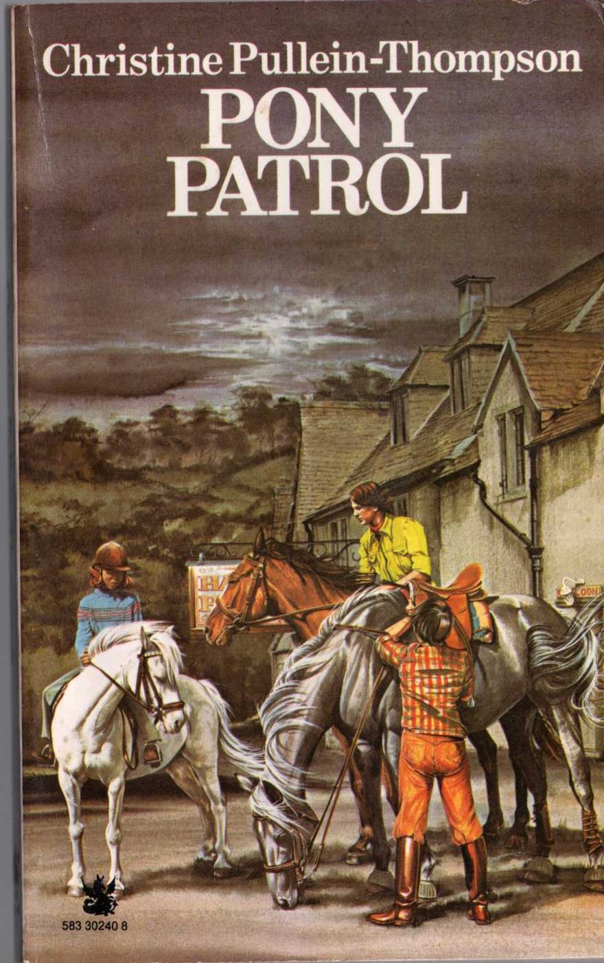 Christine Pullein-Thompson  PONY PATROL front book cover image
