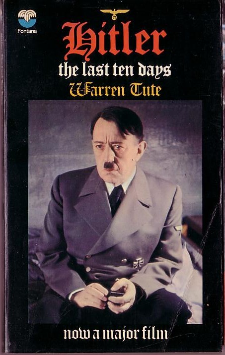 Warren Tute  HITLER: THE LAST DAYS (Alec Guiness) front book cover image