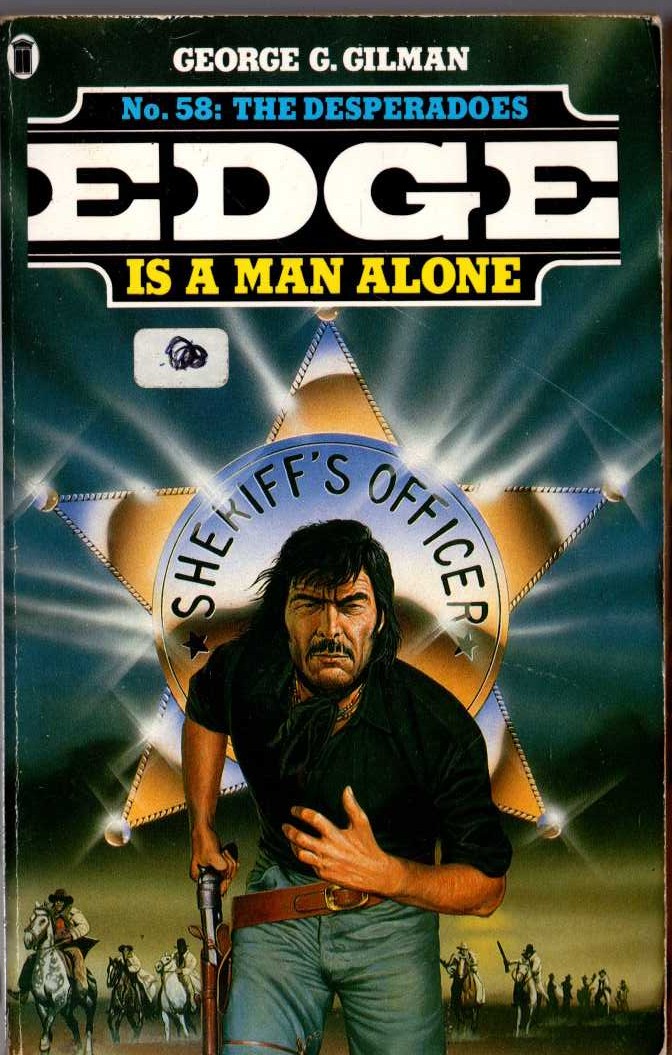 George G. Gilman  EDGE 58: THE DESPERADOES front book cover image