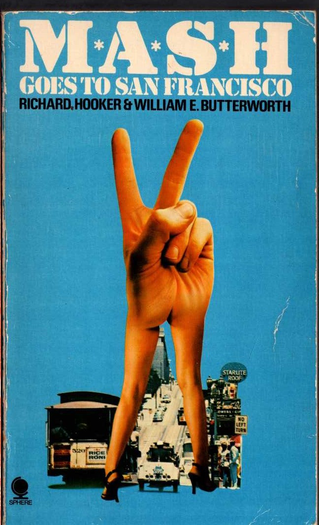 Richard Hooker  MASH GOES TO SAN FRANSICO front book cover image