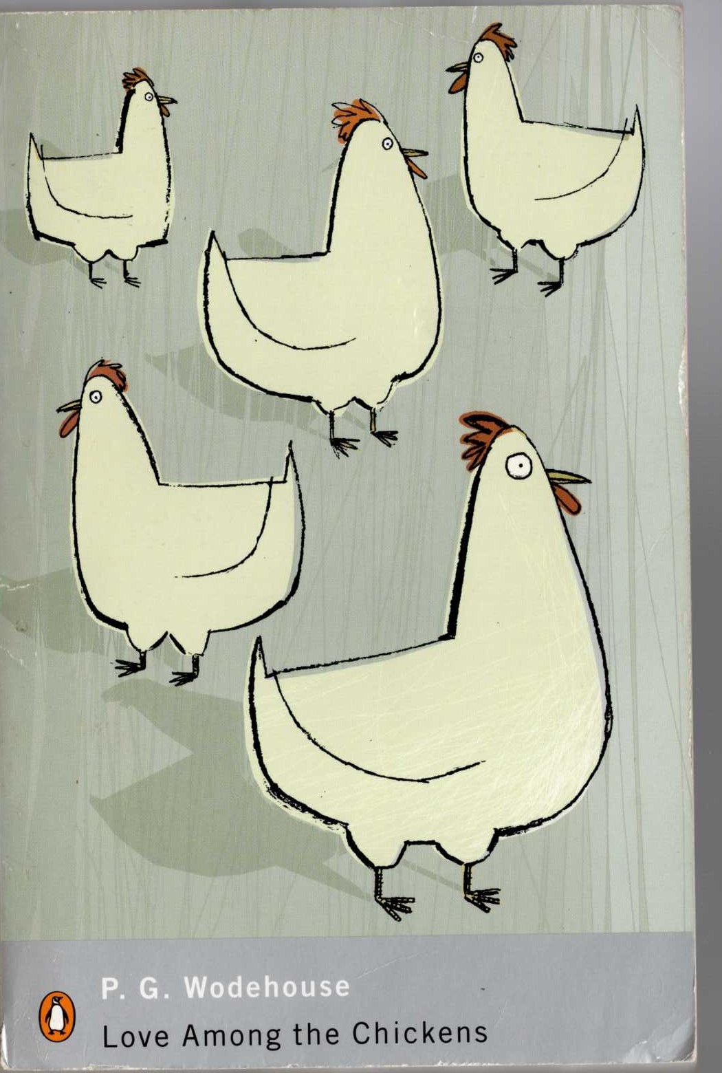 P.G. Wodehouse  LOVE AMONG THE CHICKENS front book cover image