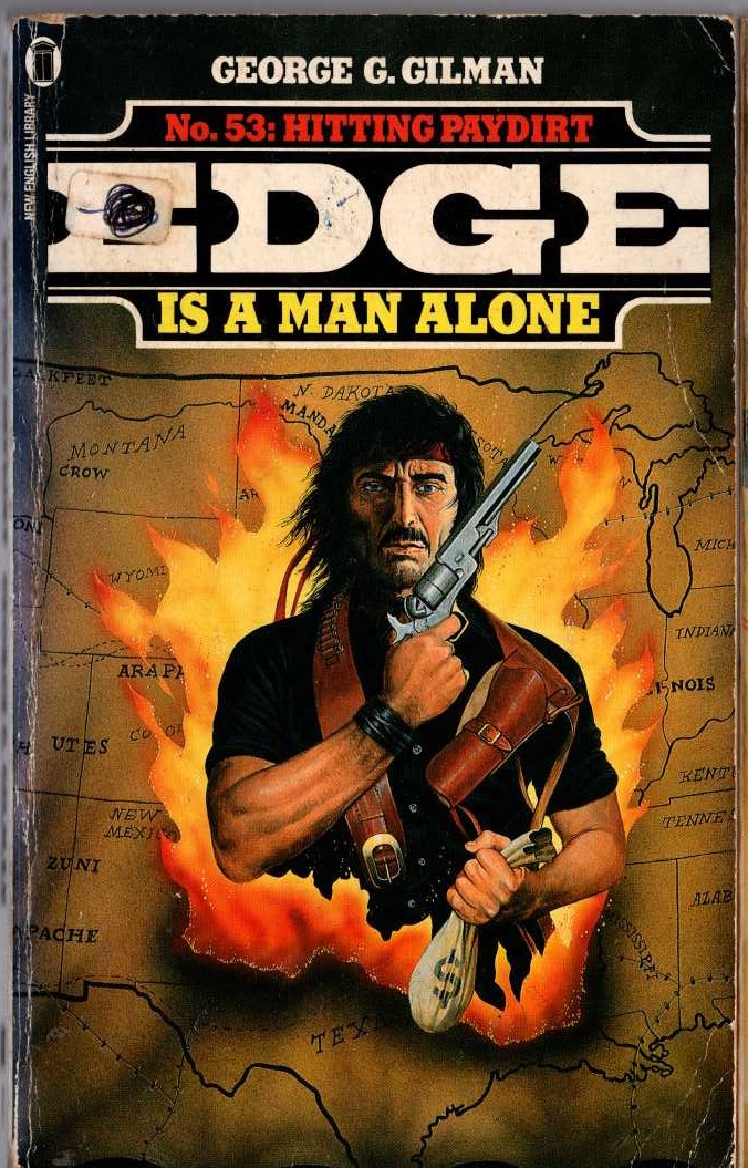 George G. Gilman  EDGE 53: HITTING PAYDIRT front book cover image