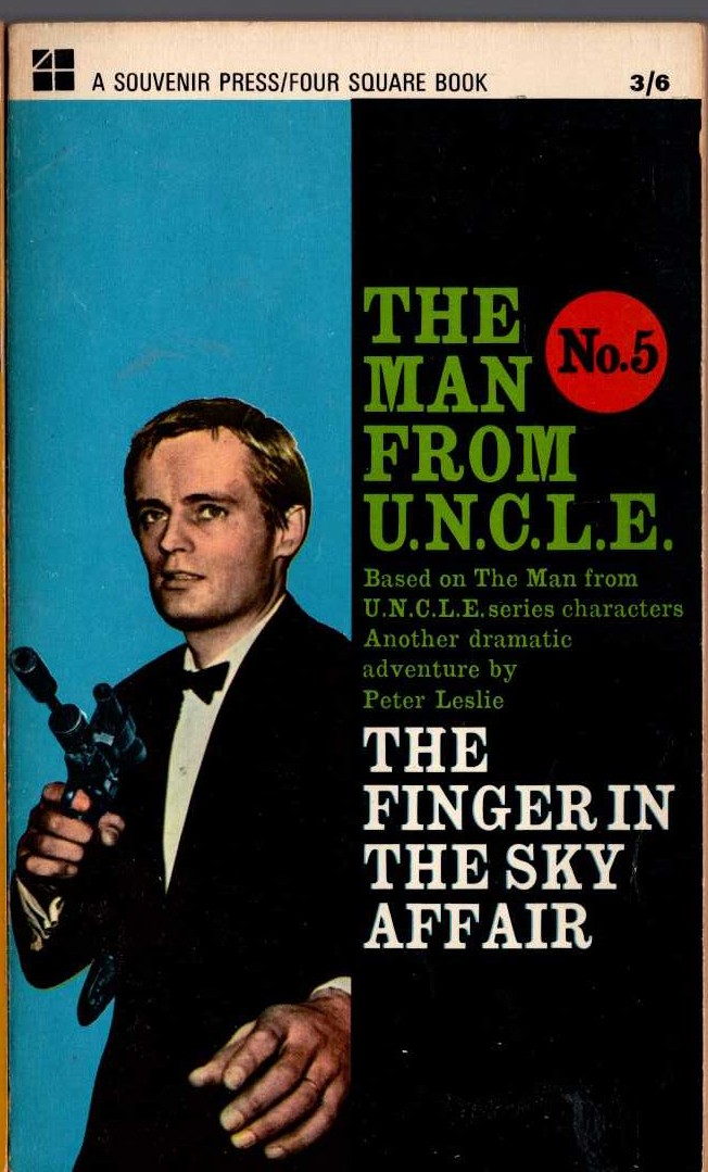 Peter Leslie  THE MAN FROM U.N.C.L.E. (5): The Finger in the Sky Affair front book cover image