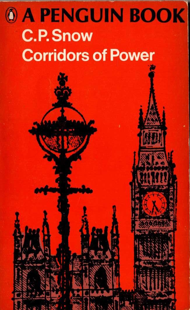 C.P. Snow  CORRIDORS OF POWER front book cover image