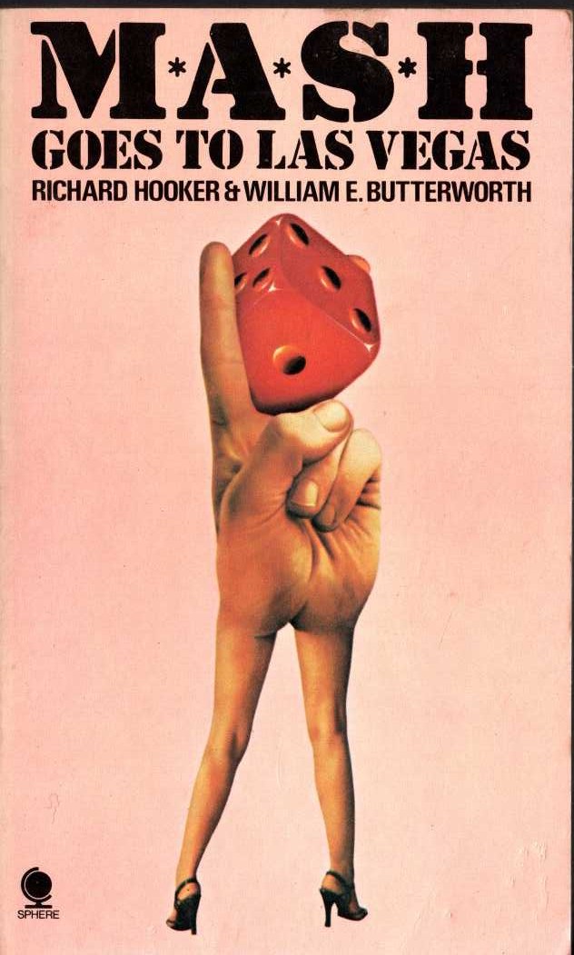 Richard Hooker  MASH GOES TO LAS VEGAS front book cover image