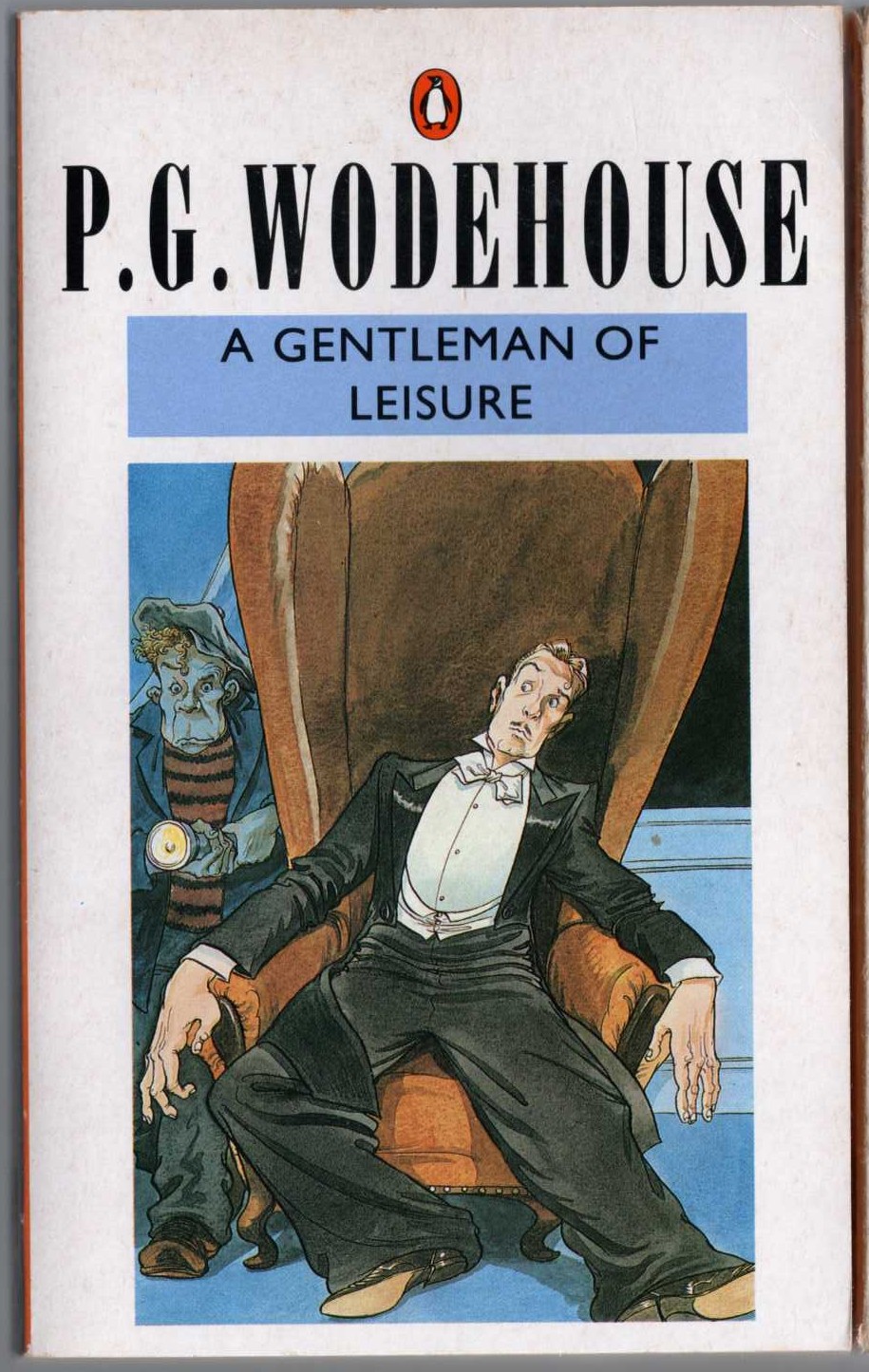 P.G. Wodehouse  A GENTLEMAN OF LEISURE front book cover image