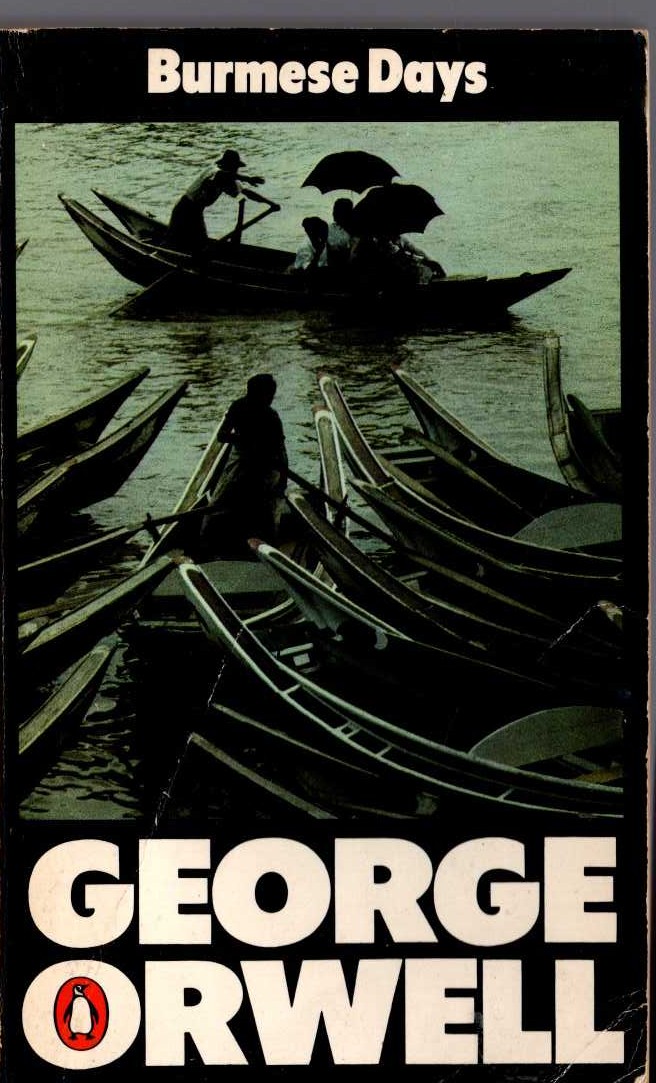 George Orwell  BURMESE DAYS front book cover image